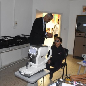 As part of Al Mustaqbal School social awareness philosophy, the Blue House has conducted a “Free of Charge Eye Test” for students from years 6, 7 & 8