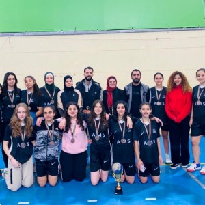 AMS received the second place in the handball championship for girls at Ramallah and AlBireh level.
 Congratulations !!
